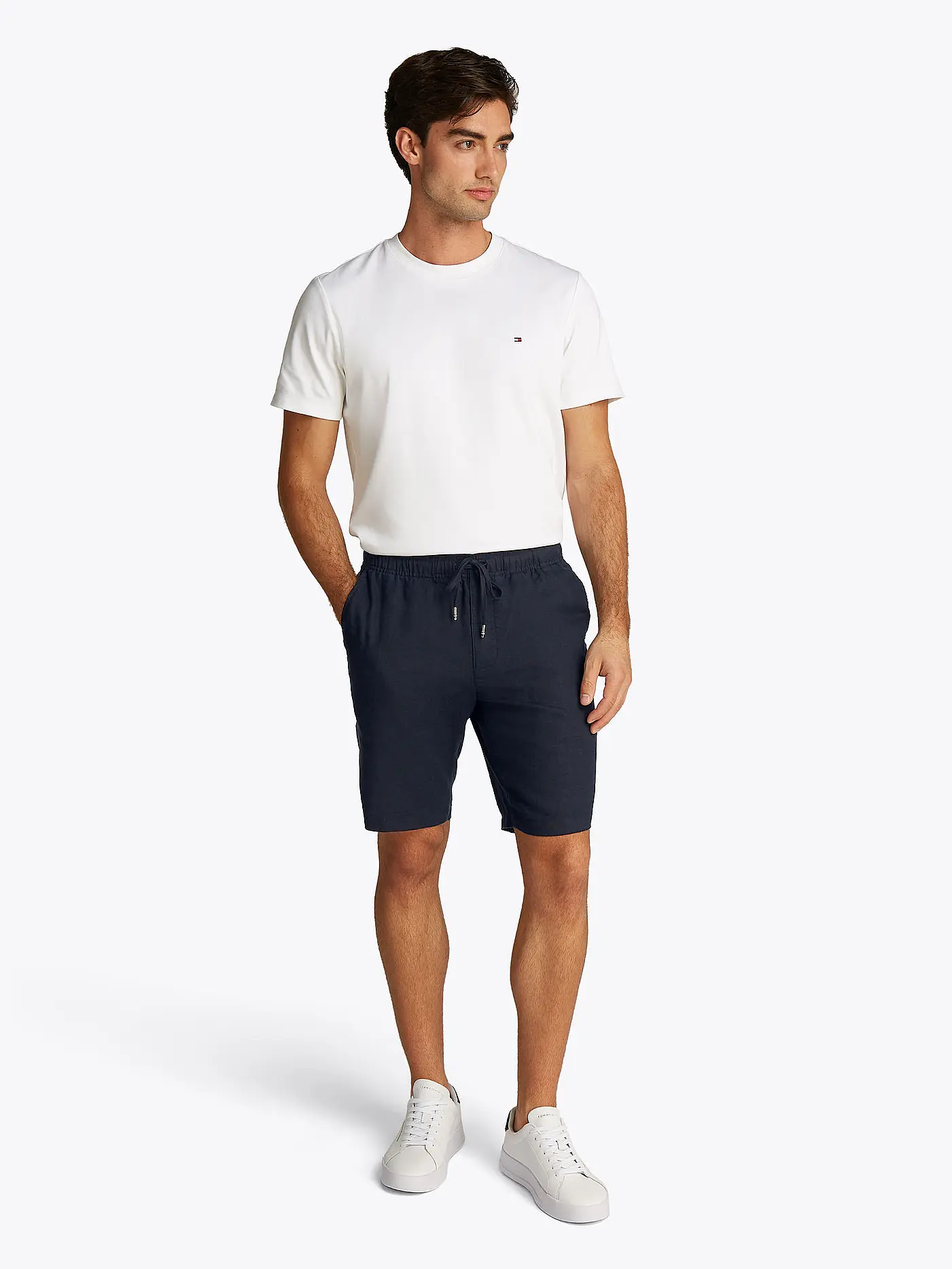 TOMMY HILFIGER | Shorts HARLEM | blau